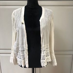 Free People Lace Blouse